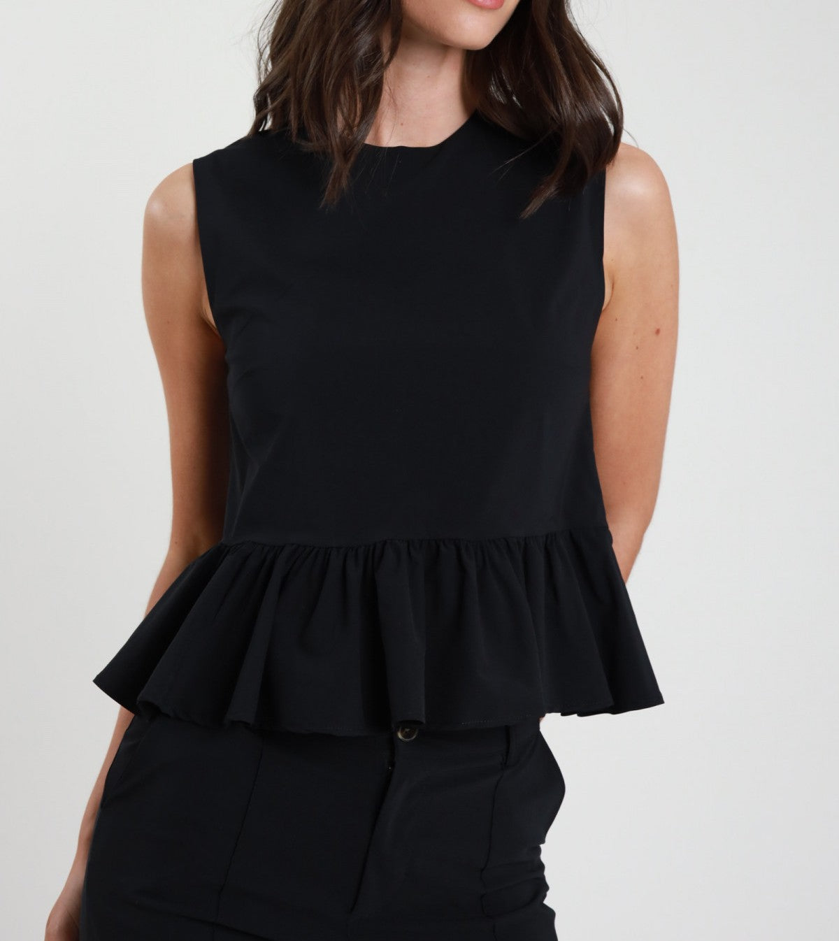 SUSY MIX Susy Mix Top Gala Nero Nero
