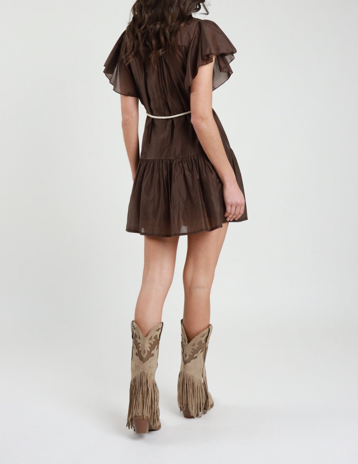 Susy Mix Abito Balza Lyocell Moro - Dolcevita Store Montesilvano
