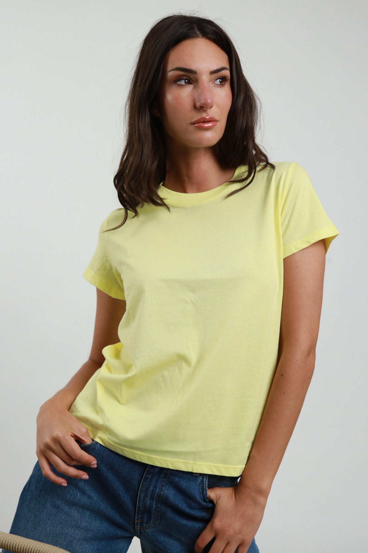 Susy Mix T-Shirt Giallo - Dolcevita Store Montesilvano