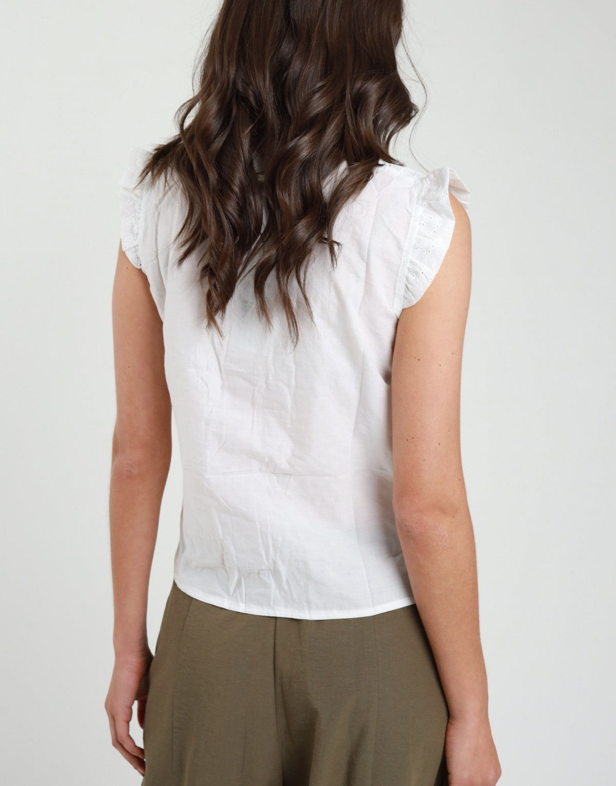SUSY MIX Susy Mix Camicia Nodo Bianco Bianco
