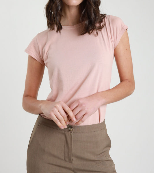 SUSY MIX Susy Mix T-Shirt Girocollo Rosa Cipria Rosa cipria