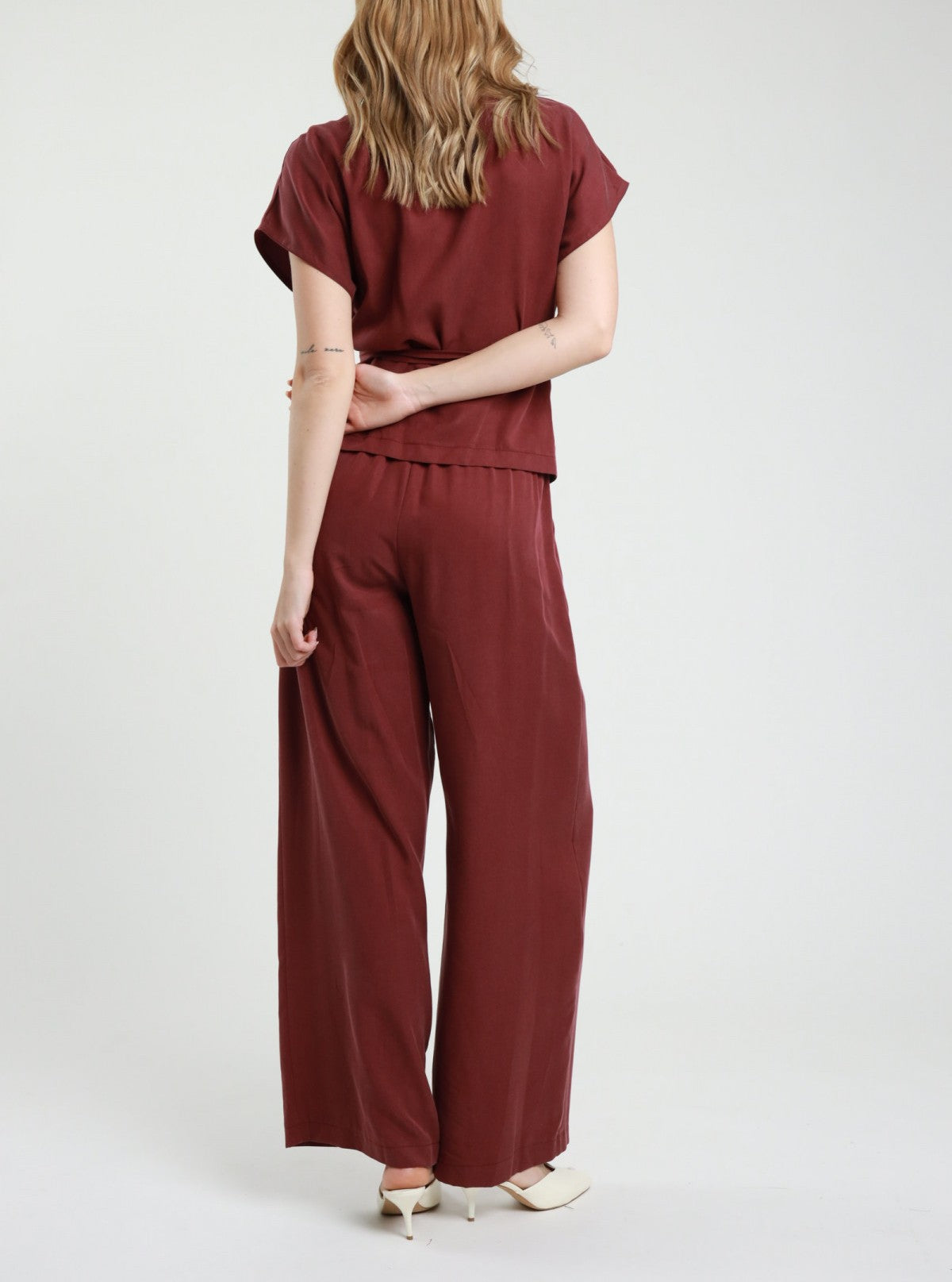 SUSY MIX Susy Mix Completo Casacca Laccio+Pantalone Vino Vino