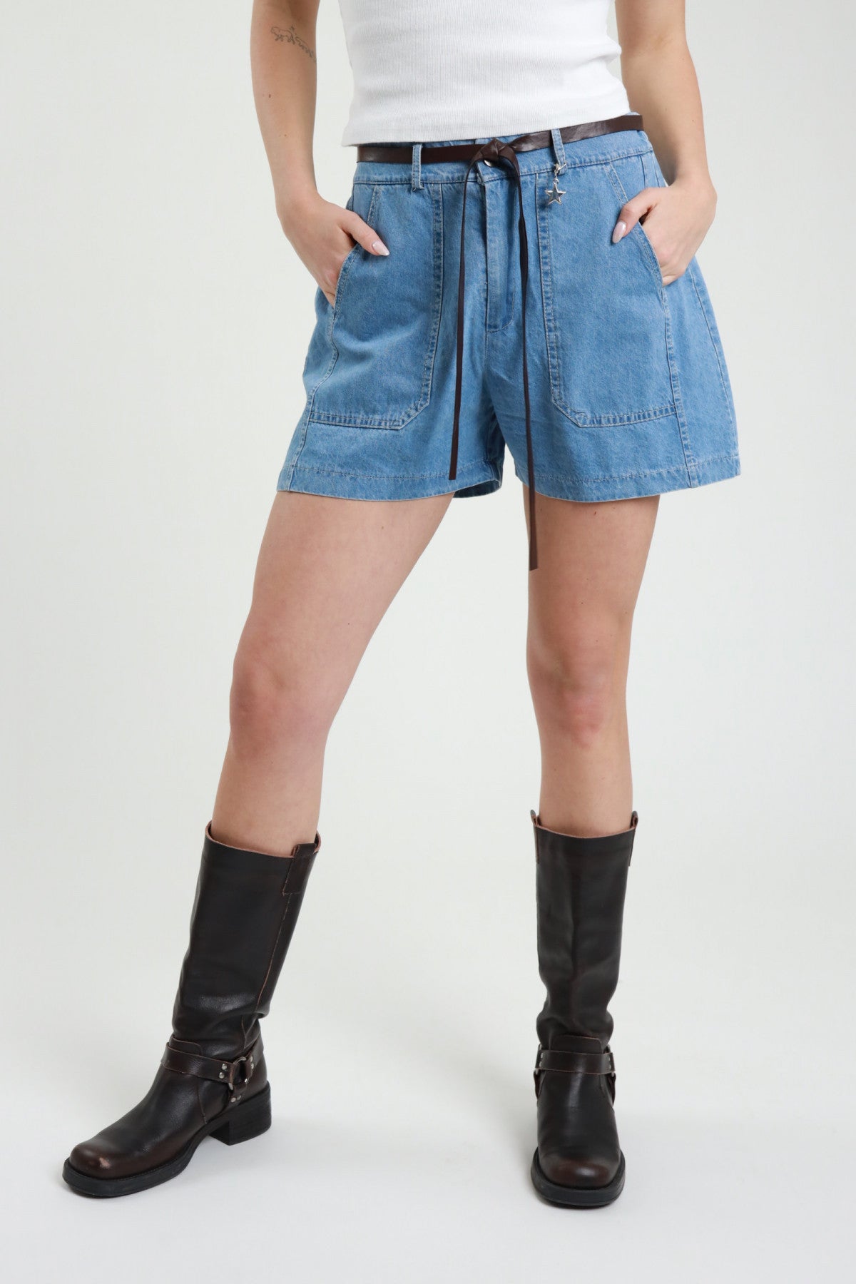 SUSY MIX Susy Mix Short Stellina Jeans Jeans