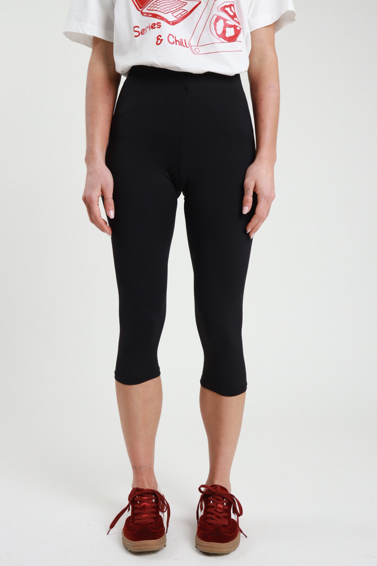 SUSY MIX Susy Mix Leggingis Pinocchietto Nero