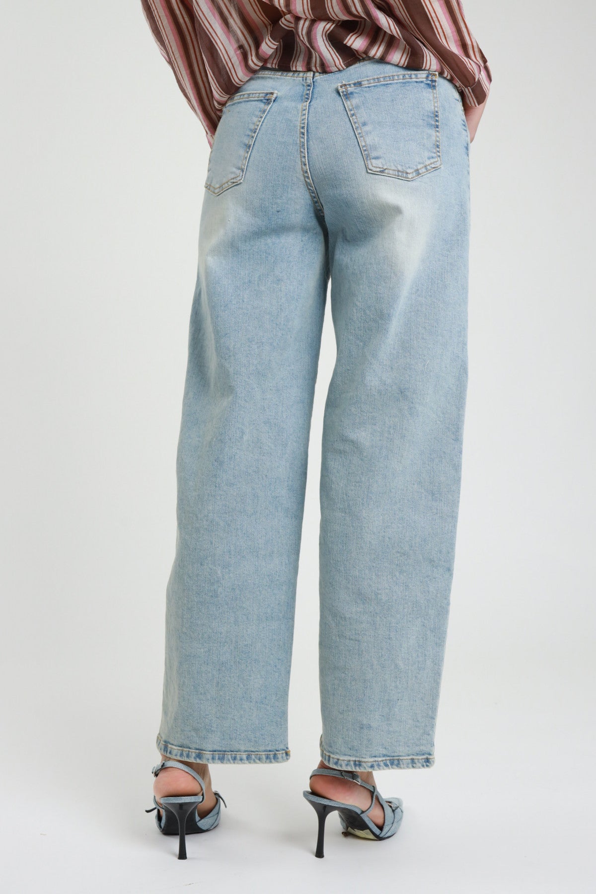 SUSY MIX Susy Mix Jeans Wide Leg Jeans Chiaro Jeans