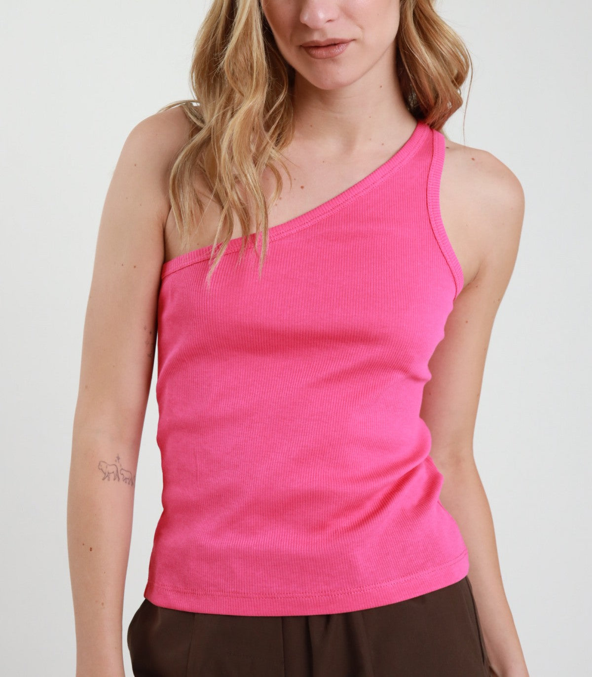 SUSY MIX Susy Mix Canotta Monospalla Fuxia Fuxia