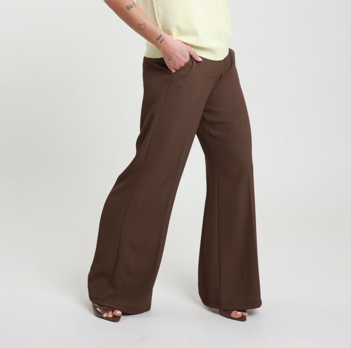 Susy Mix Pantalone Palazzo +Cinta Moro