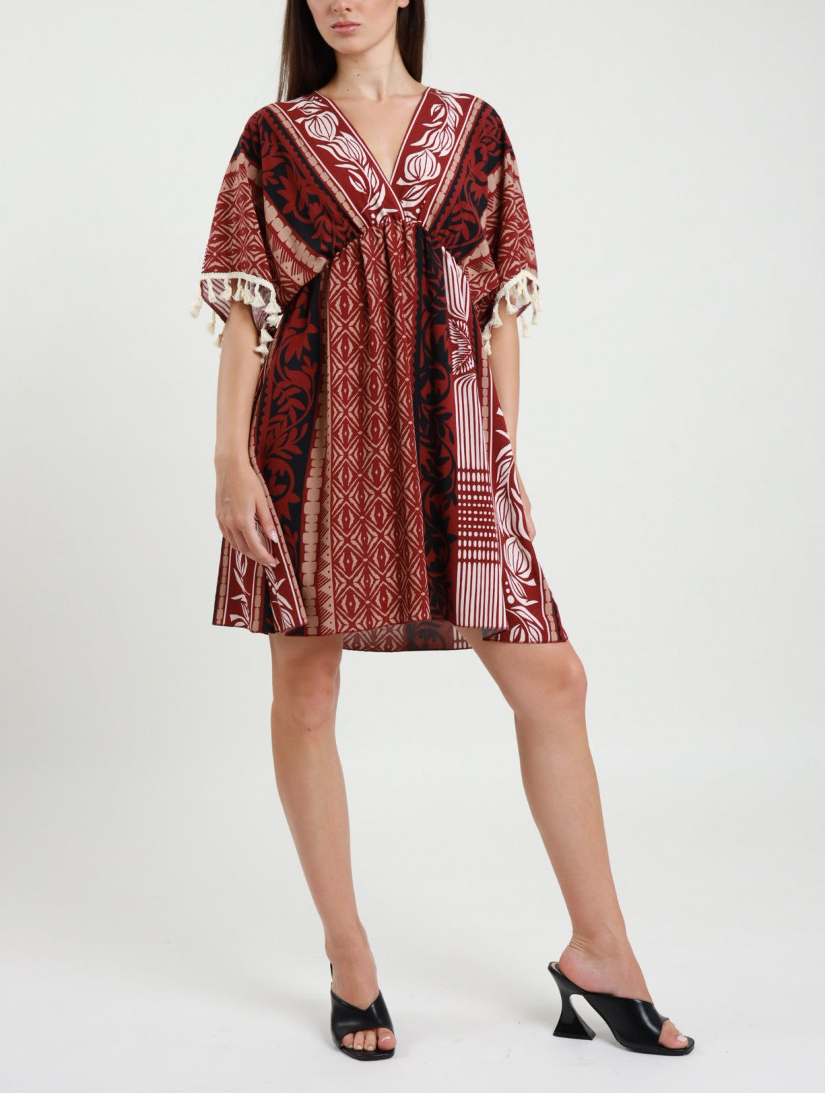SUSY MIX Susy Mix Abito Fantasia Rosso india