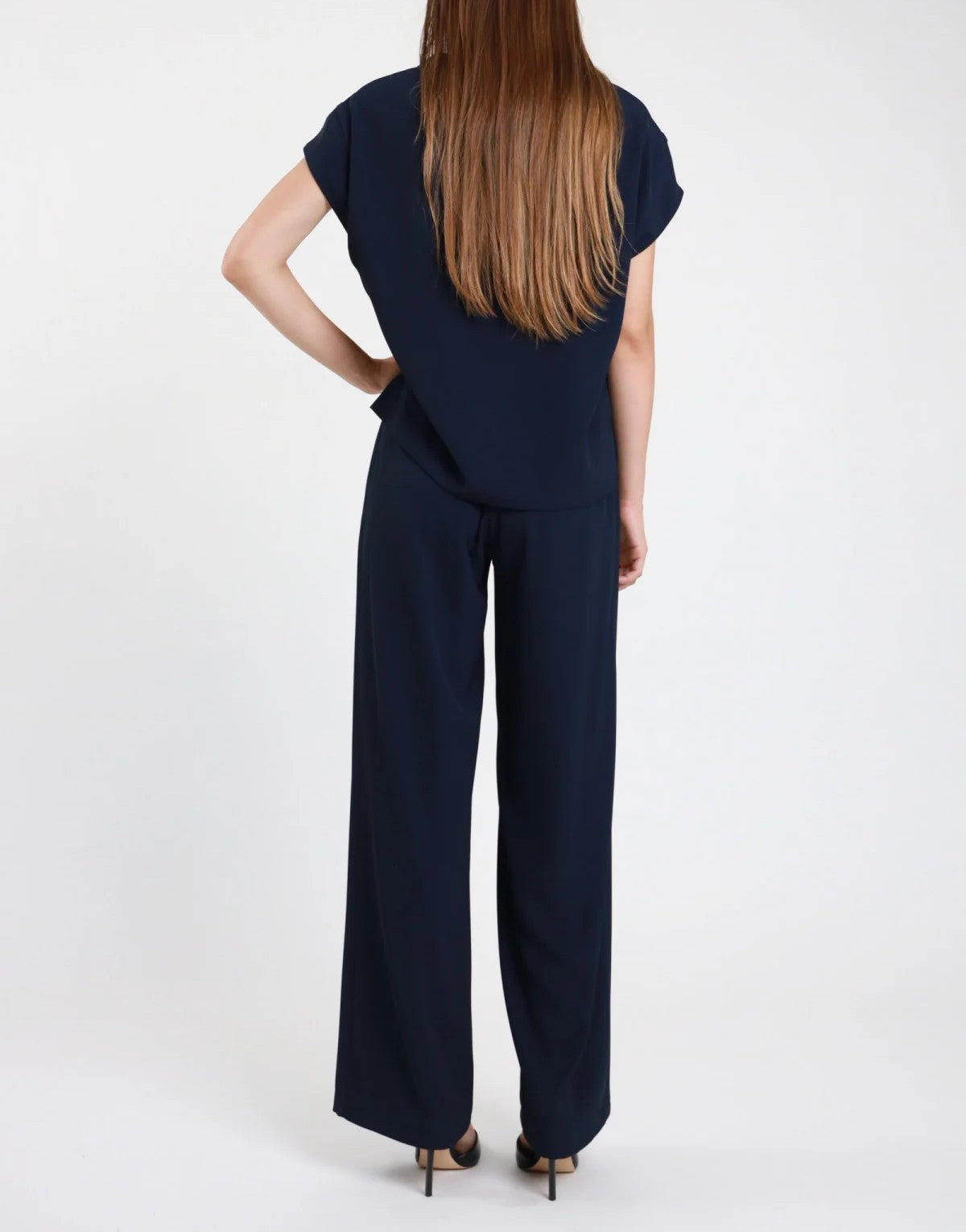 SUSY MIX Susy Mix Completo Blusa + Pantaloni Blu Blu