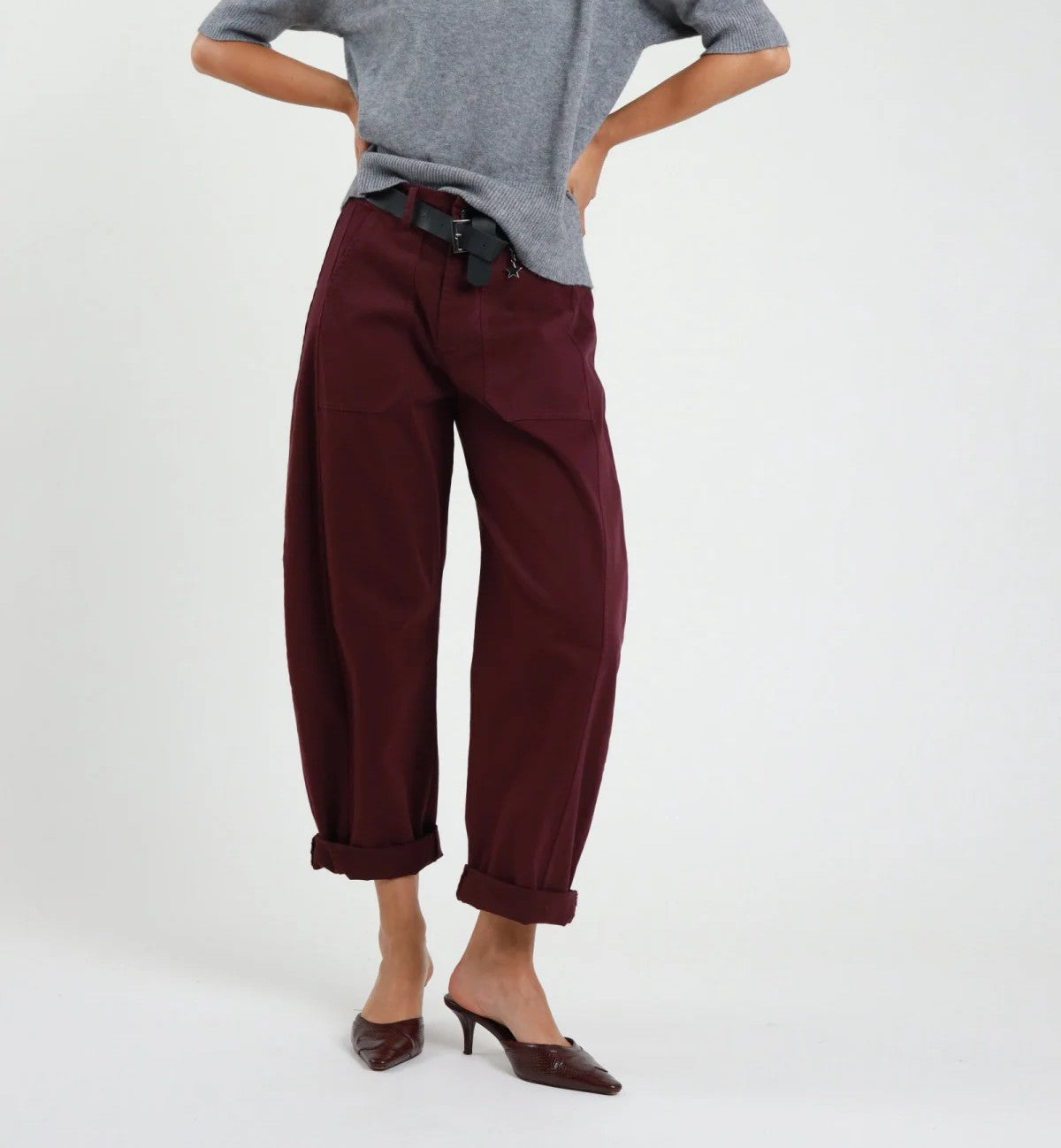 SUSY MIX Susy Mix Pantalone ''Stellina'' Ovetto Barolo Barolo