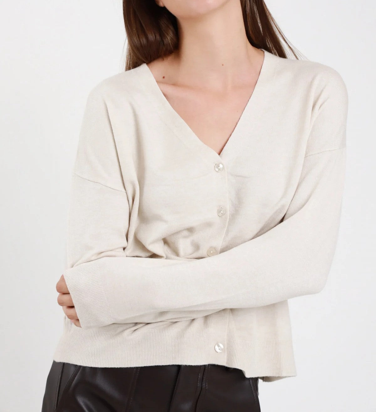 SUSY MIX Susy Mix Cardigan Beige Beige