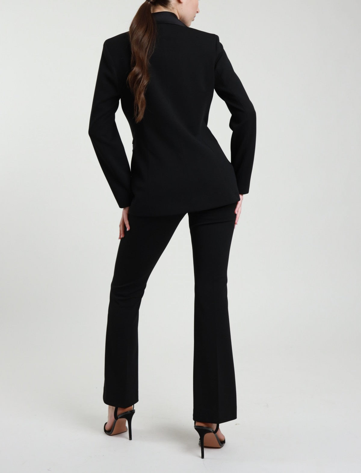 SUSY MIX Susy Mix Completo Giacca Doppiopetto + Pantaloni Nero Nero