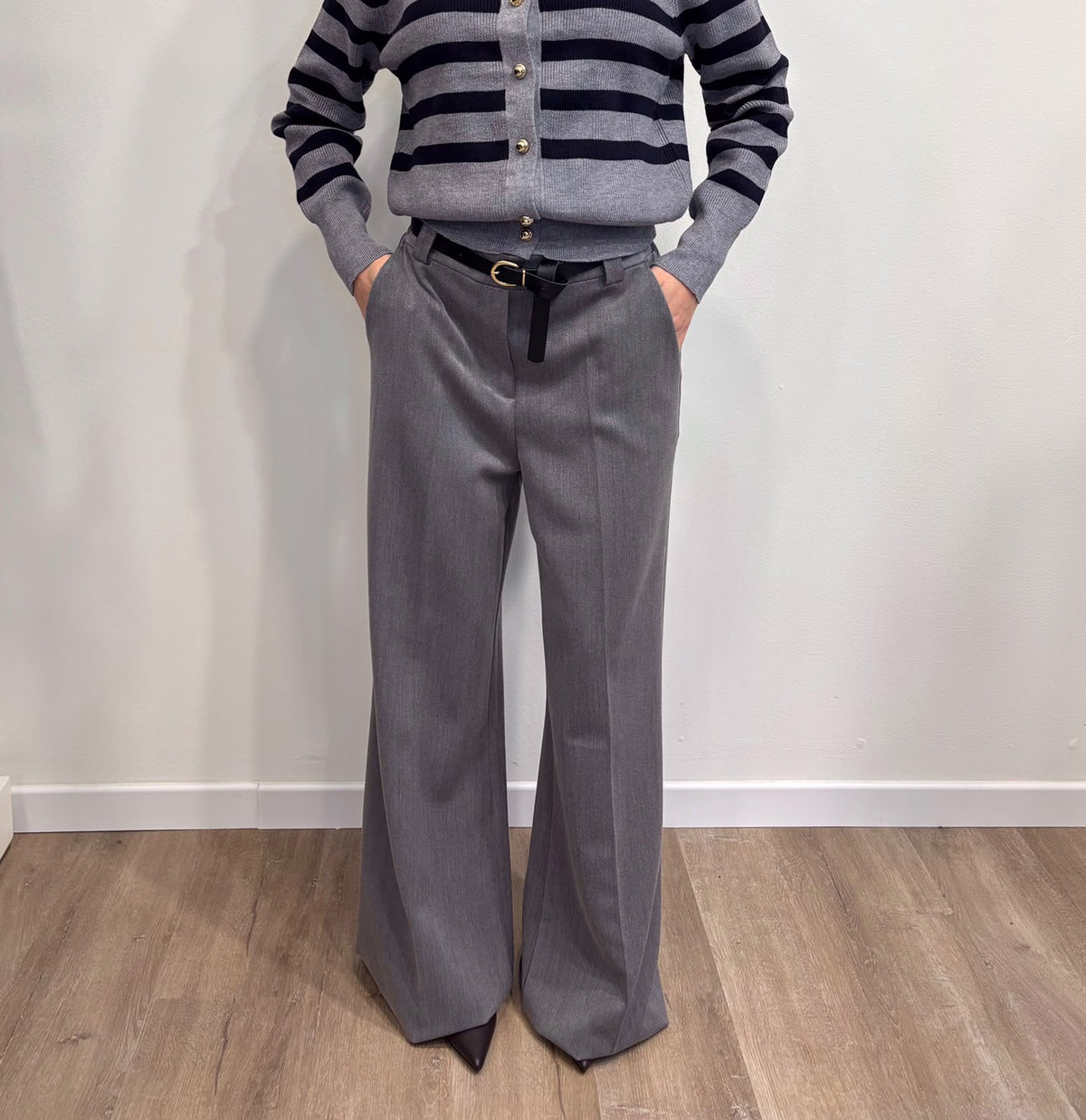 SUSY MIX Susy Mix Pantalone Grigio Grigio