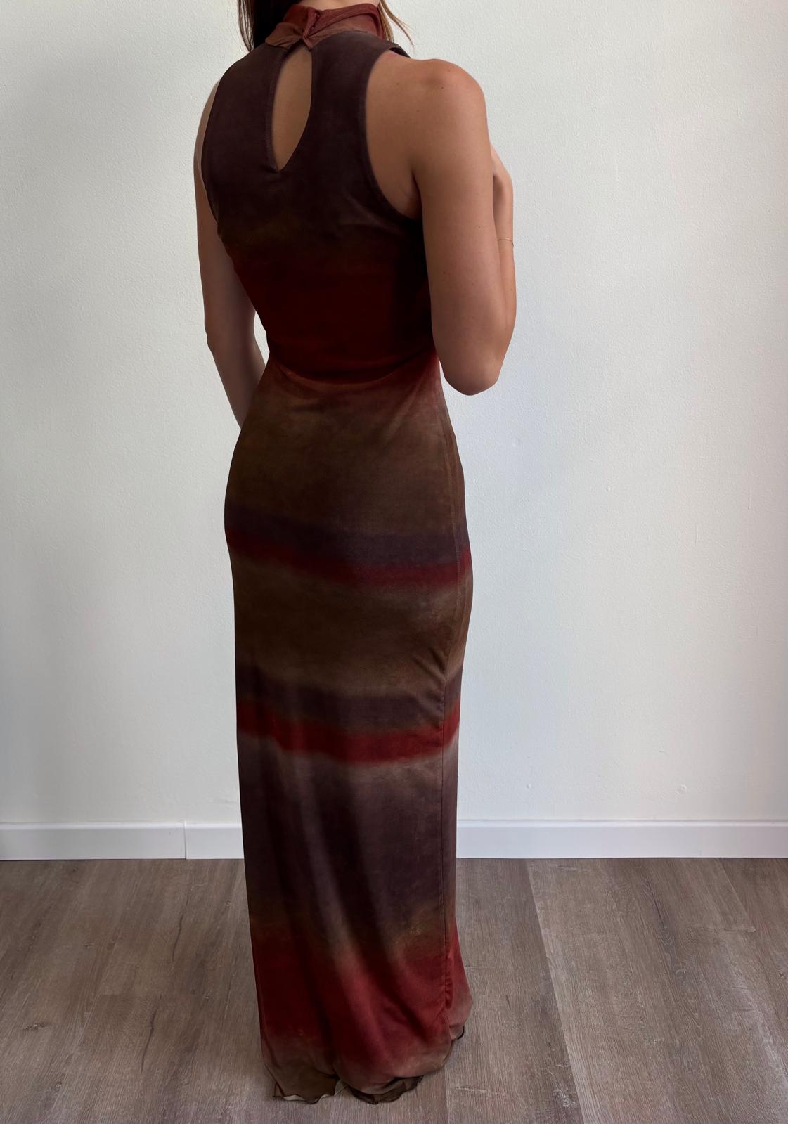 SUSY MIX Susy Mix Abito Tulle Coccio Coccio