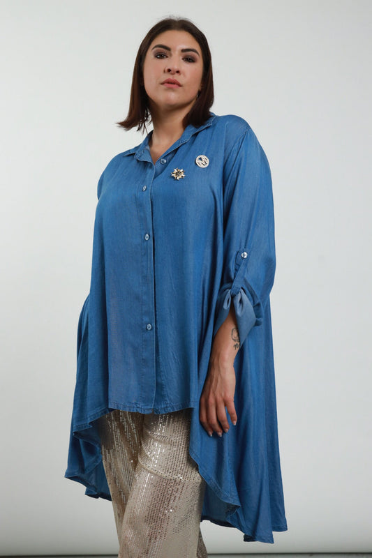 camicione chabray - Dolcevita Store Montesilvano