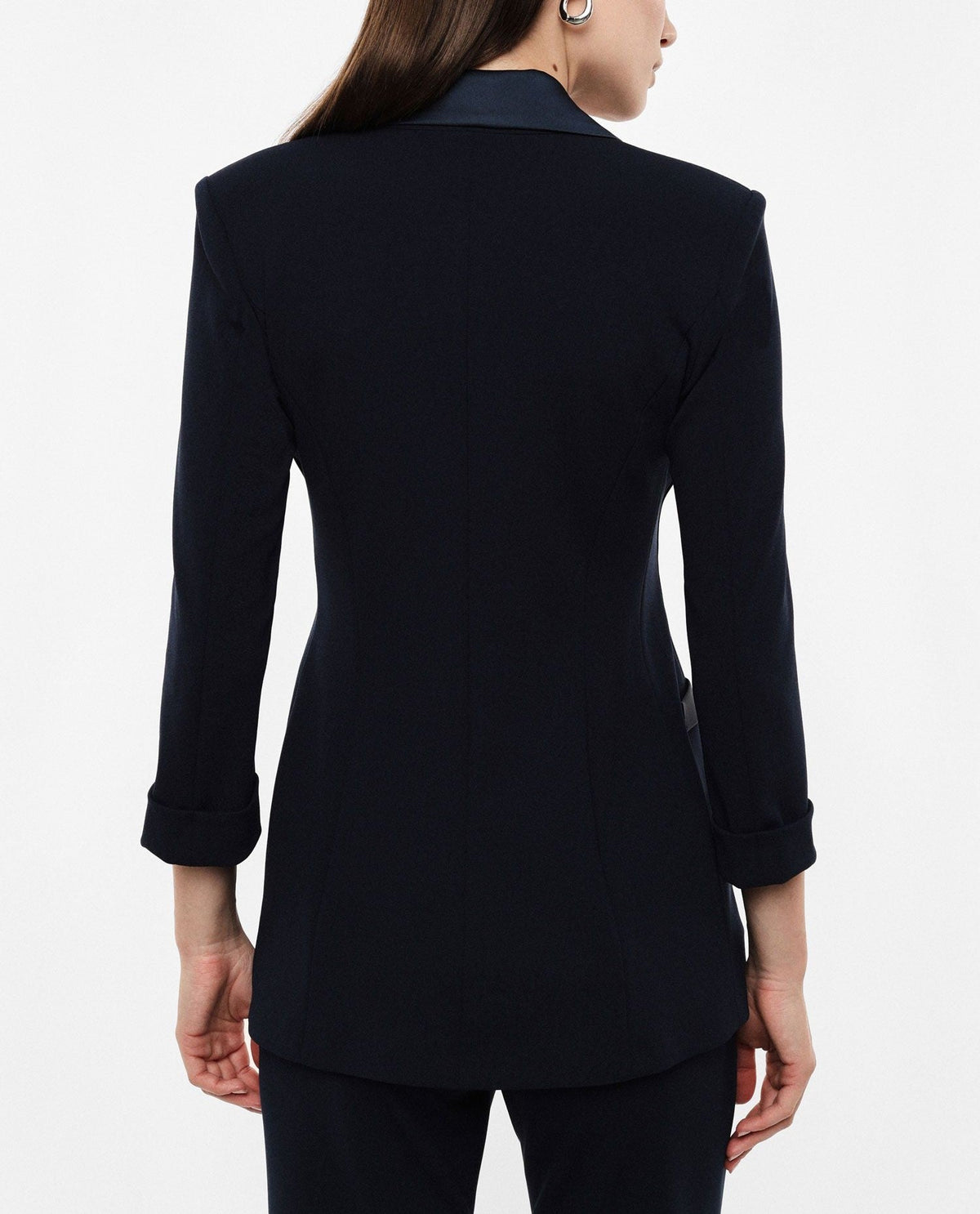 Imperial Blazer Doppiopetto Con Maniche 3/4 Blu - Dolcevita Store Montesilvano