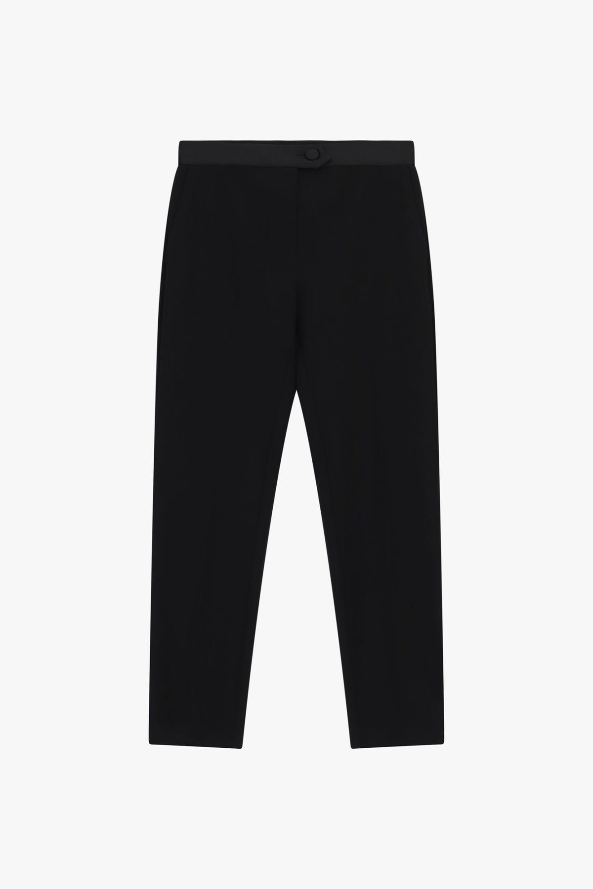 Imperial Pantaloni Sartoriali Vita Alta Bottone Nero - Dolcevita Store Montesilvano