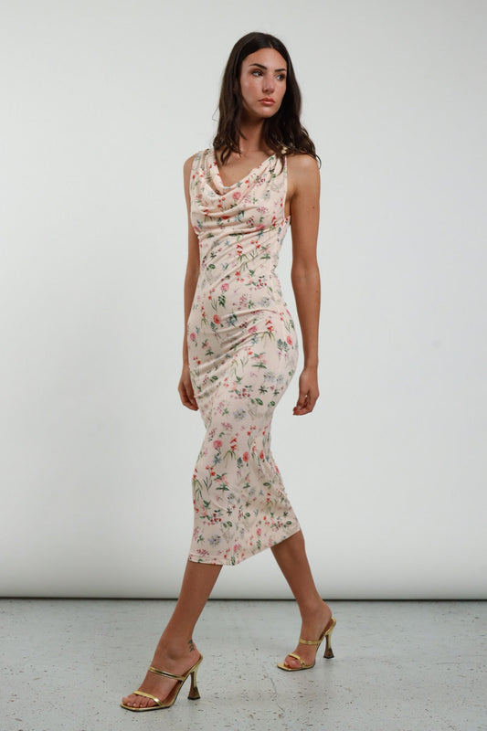Susy Mix Abito Longuette Fiori - Dolcevita Store Montesilvano