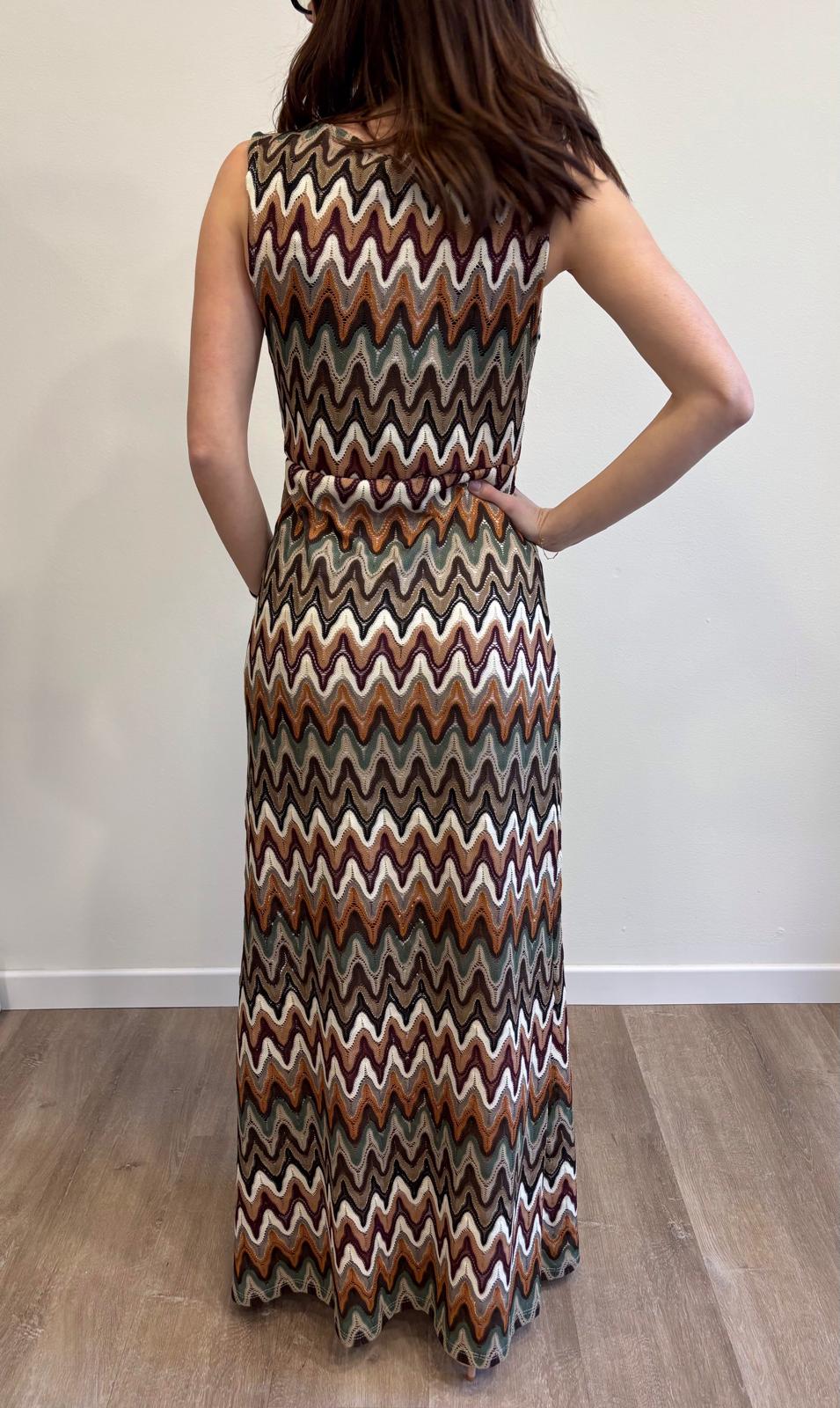 Susy Mix Abito Nodo Lungo - Dolcevita Store Montesilvano