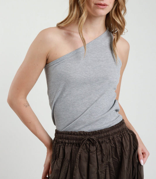 Susy Mix Canotta Monospalla Grigio - Dolcevita Store Montesilvano