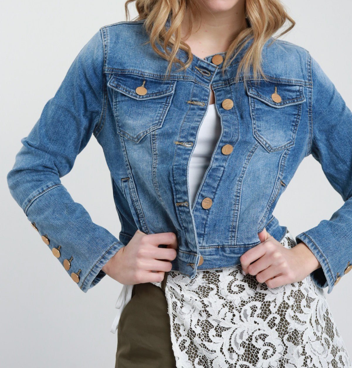 Susy Mix Giubbino Jeans - Dolcevita Store Montesilvano