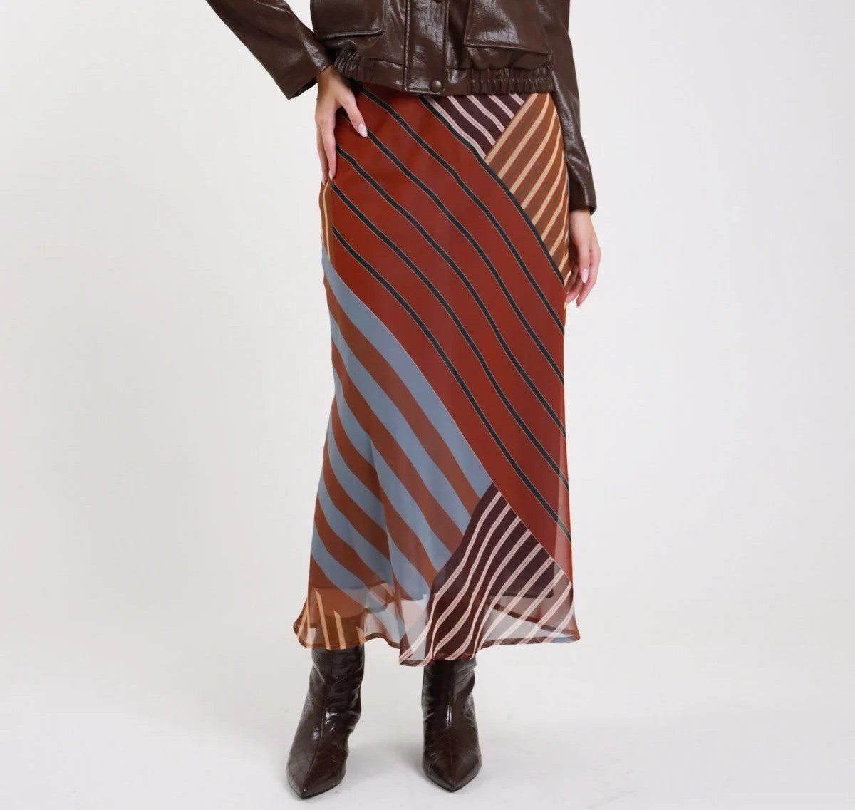 Susy Mix Gonna Fantasia Moro - Dolcevita Store Montesilvano