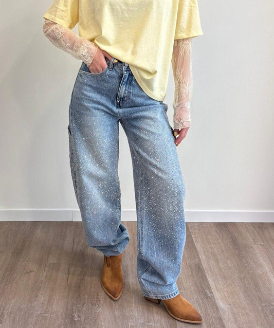 Susy Mix Jeans Con Strass - Dolcevita Store Montesilvano