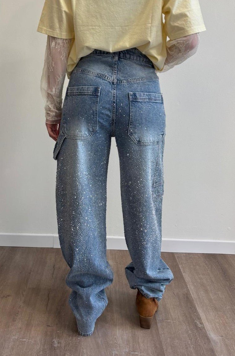 Susy Mix Jeans Con Strass - Dolcevita Store Montesilvano