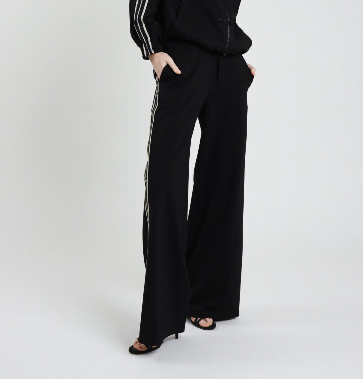 Susy Mix Pantafelpa Riga Laterale Nero - Dolcevita Store Montesilvano