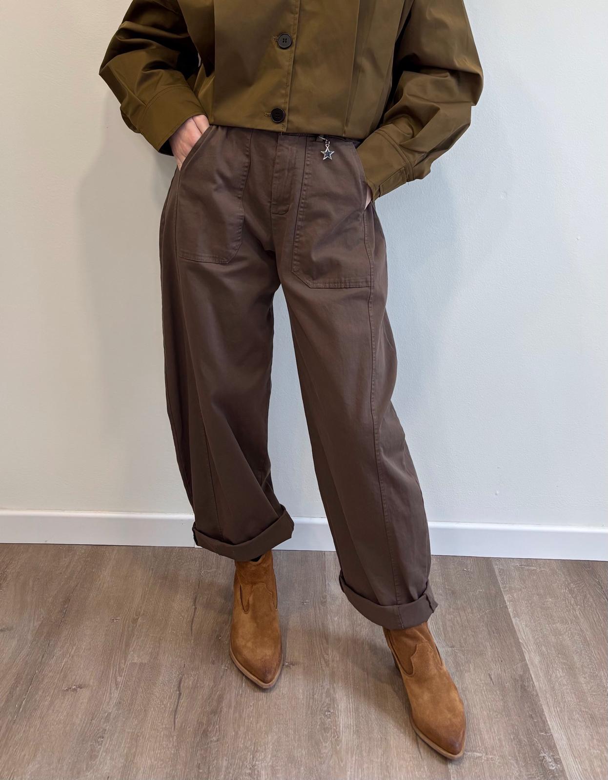 Susy Mix Pantalone Ovetto Moro - Dolcevita Store Montesilvano