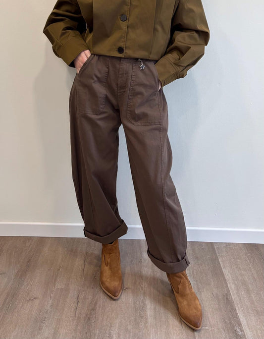 Susy Mix Pantalone Ovetto Moro - Dolcevita Store Montesilvano