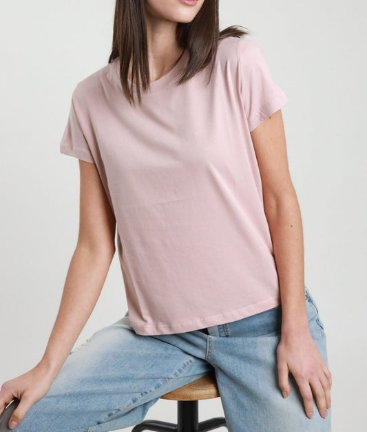 Susy Mix T-Shirt Rosa Cipria - Dolcevita Store Montesilvano