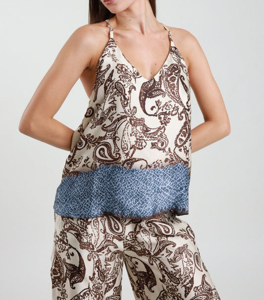 Susy Mix Top Fantasia Moro - Dolcevita Store Montesilvano