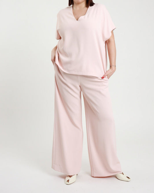 Susy Star Completo Blusa+Pantalone Rosa - Dolcevita Store Montesilvano